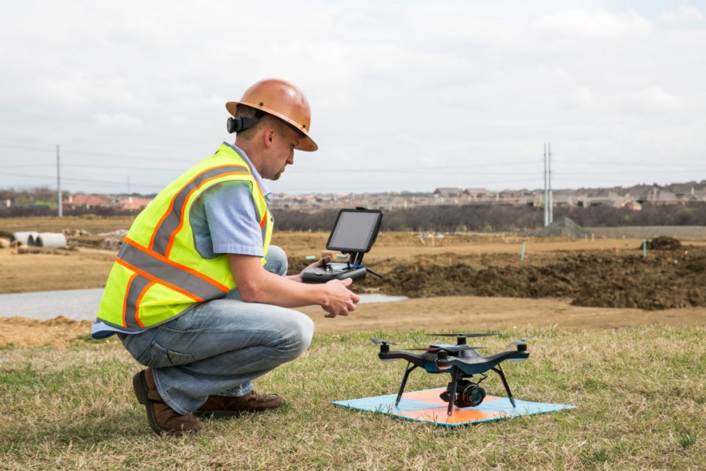 Training Survey Mapping using Drone